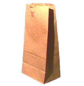 10 Lb. Brown Grocery Bag 500/Case