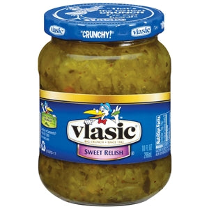 Vlasic Sweet Relish Jar-10 fl oz.-12/Case