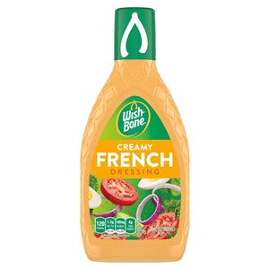 Wish-Bone Deluxe French Dressing Bottle-8 fl oz.-12/Case