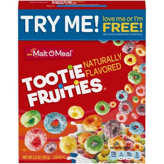 Malt-O-Meal Tootie Fruities 12/6.8 Oz.