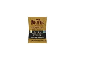 Kettle Foods Potato Chip Sea Salt & Pepper Krinkle Cut-2 oz.-24/Case