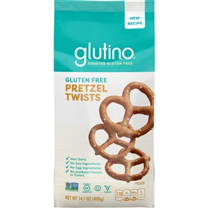 Glutino Gluten Free Pretzel Twist Family Pack-14.1 oz.-12/Case