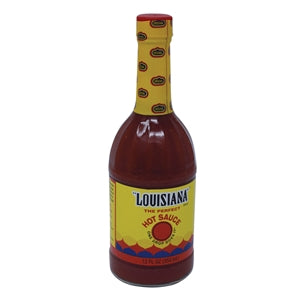 8 Pack Original Louisiana Brand Hot Sauce Simple Ingredients Size 12 oz  Bottles
