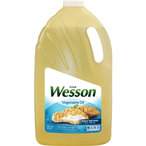Wesson Vegetable Oil-1 Gallon-4/Case