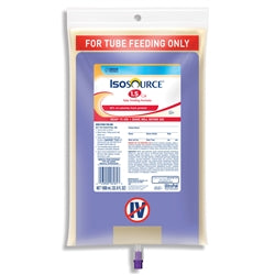 Isosource 1.5 Cal Malnutrition Tube Feeding Tubefed Hi Cal Hi Nitrogen Liquid Formula-33.8 fl oz.-6/Case