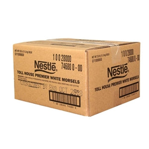 Tollhouse Premier White Chocolate Morsels-25 lb.