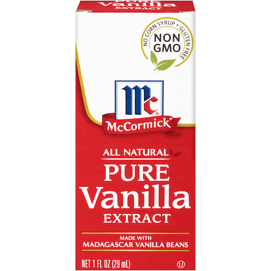 Mccormick Vanilla Extract Pure-1 fl oz.s-12/Box-6/Case