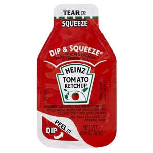 Heinz Dip And Squeeze Tomato Ketchup Single Serve-29.68 lb.-1/Case