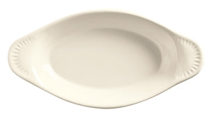 Libbey Bedrock Ovenware 12 Oz Oval Welsh Rarebit 10"- Cream White-24 Each-1/Case