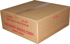 Handy Wacks 16 Inch X 16 Inch Flat Deli Paper-1000 Count-3/Case