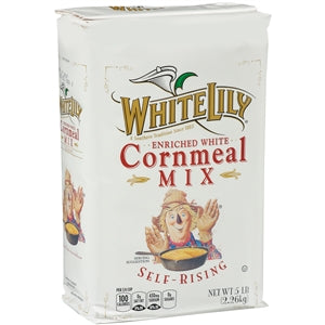 White Lily Self Rising Corn Meal-5 lb.-8/Case