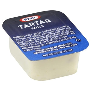 Kraft Kosher Tartar Sauce Single Serve-0.75 oz.-200/Case