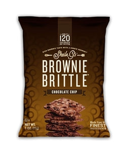 Sheila G's Chocolate Chip Brownie Brittle Trays-6 Each-8/Case