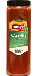 Durkee Cayenne Pepper-16 oz.-6/Case