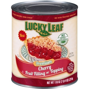 Lucky Leaf Premium Cherry Fruit Filling Or Topping-116 oz.-3/Case