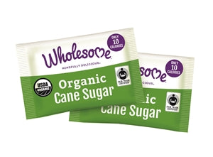 Wholesome Sweetener Organic Cane Sugar Packets-2.6 Gram-1000/Case