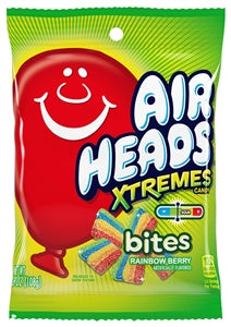 Airheads Rainbow Berry Xtremes Bites-3.8 oz.-12/Case