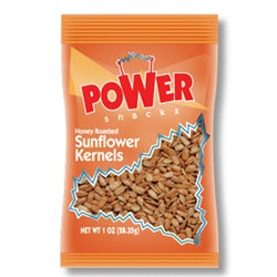 Power Snacks Nuts Sunflower Honey Kernels-1 oz.-150/Case