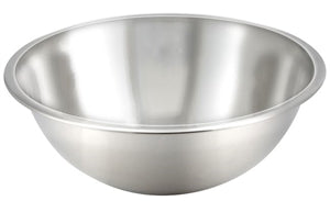 Winco 5 Quart Economy Mixing Bowl Stainless Steel 11.5" Diameter X 3.5" H-1 Each