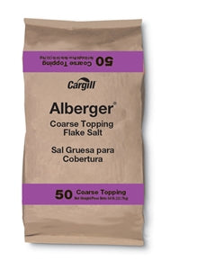 Cargill Alberger Coarse Topping Flake Salt-50 lb.