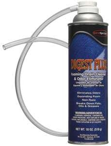 Digest Plus Foaming Drain Cleaner Odor Eliminator-128 oz.-12/Case