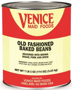 Venice Maid Beans Baked Old Fashion-114 oz.-6/Case