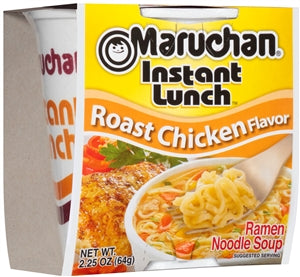 Maruchan Instant Roast Chicken Flavored Ramen Noodle Soup-2.25 oz.-12/Case