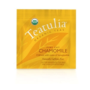 Teatulia Organic Teas Chamomile Wrapped Standard Tea-50 Count-1/Case
