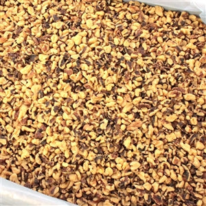 Commodity Medium & Large-32/24- Light Walnut Pieces-30 lb.-1/Case