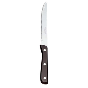 World Tableware Round Tip Steak Knife W/Black Bakelite Handle 9.25"-12 Each