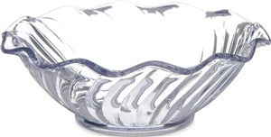 Carlisle Foodservice 5 oz. Tulip Plastic Berry Dessert Dish-24 Each-1/Case