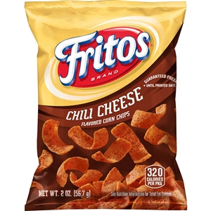 Fritos Chili Cheese Single Serve Corn Chips-2 oz.-64/Case