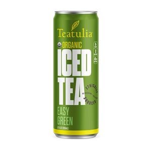 Teatulia Organic Teas Organic Easy Green Iced Tea-12 oz.-12/Case