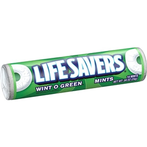 Lifesavers Wint-O-Green Candy-0.84 oz.-20/Box-15/Case