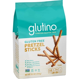 Glutino Gluten Free Pretzel Sticks-8 oz.-12/Case