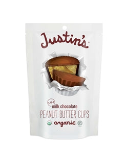 Justin's Milk Chocolate Peanut Butter Cup Mini-4.7 oz.-6/Case