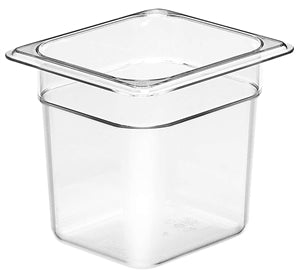 Cambro Pan 1/6" 6 Inch Deep 2.5 Quart-1 Each