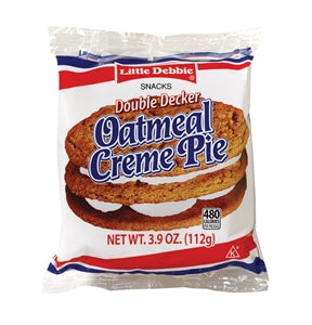 Little Debbie Vending Double Decker Oatmeal Cookie-1 Each-6/Box-9/Case