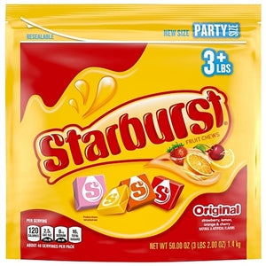 Starburst Original Stand Up Pouch Party Size-50 oz.-6/Case
