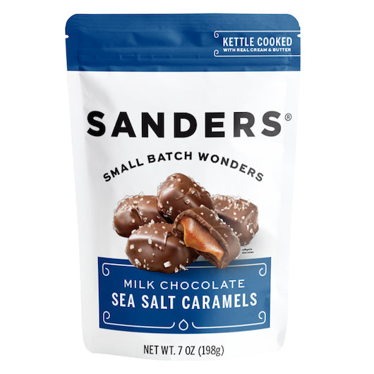 Sanders Milk Chocolate Sea Salt Caramel-7 oz.-6/Case