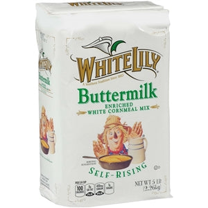 White Lily Self Rising Buttermilk Corn Meal-5 lb.-8/Case