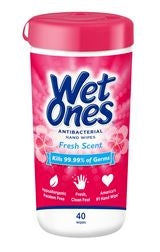 Wet Ones Wet Ones Antibacterial-40 Count-12/Case
