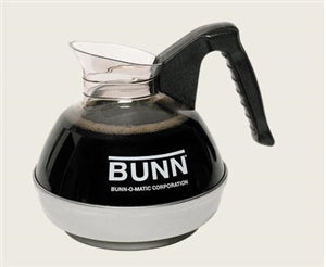 Bunn Black Handle Easy Pour Glass Coffee Decanter-24 Count