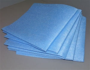 Atlantic Mills 13.5 Inch X 21 Inch Blue Medium Weight Wipe-150 Each-1/Case