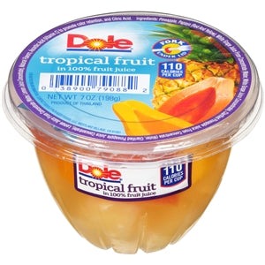 Dole In Juice Slice Tropical Fruit-7 oz.-12/Case