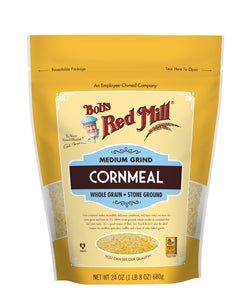 Bob's Red Mill Natural Foods Inc Medium Grind Corn Meal-24 oz.-4/Case