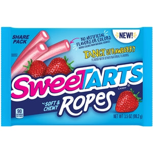 Sweetart Strawberry Rope-3.5 oz.-12/Box-4/Case
