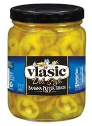 Vlasic Vlasic Banana Pepper Ring Mild-12 fl oz.s-12/Case