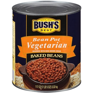 Bush's Best Vegetarian Baked Beans-117 oz.-6/Case