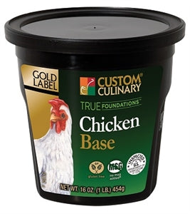 Gold Label No Msg Added Chicken Base-1 lb.-6/Case
